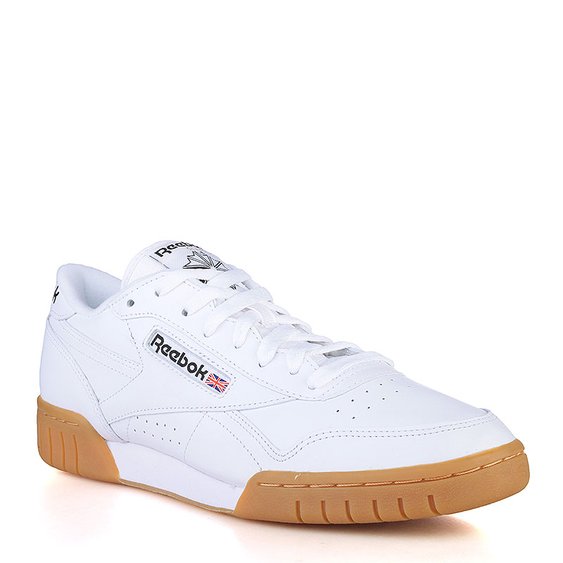 мужские белые кроссовки  Reebok Exofit Plus LO R781323 - цена, описание, фото 1